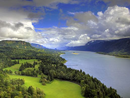 Columbia River scene